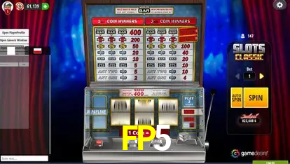 Slots na Plataforma FP5